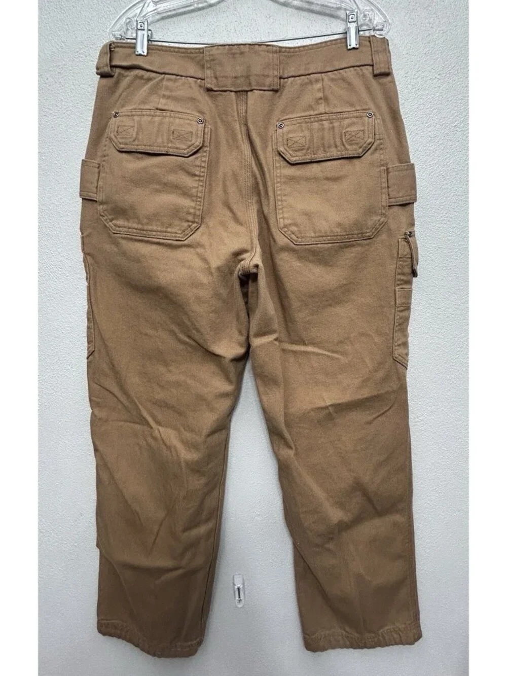 Duluth Flex Fire Hose Relaxed Fit Cargo Work Pants 36x32 brown 92204 Utility - Picture 3 of 8
